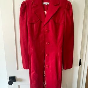 Red Trench Coat
